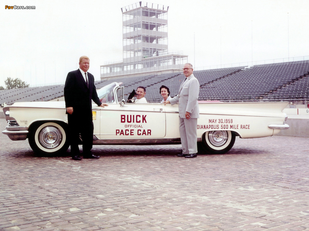 Buick Electra 225 Convertible Indy 500 Pace Car 1959 wallpapers (1024 x 768)