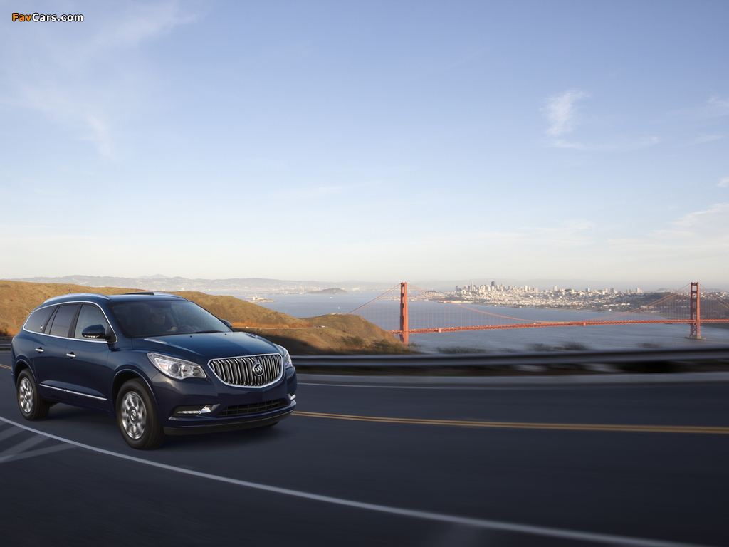 Buick Enclave 2012–17 pictures (1024 x 768)