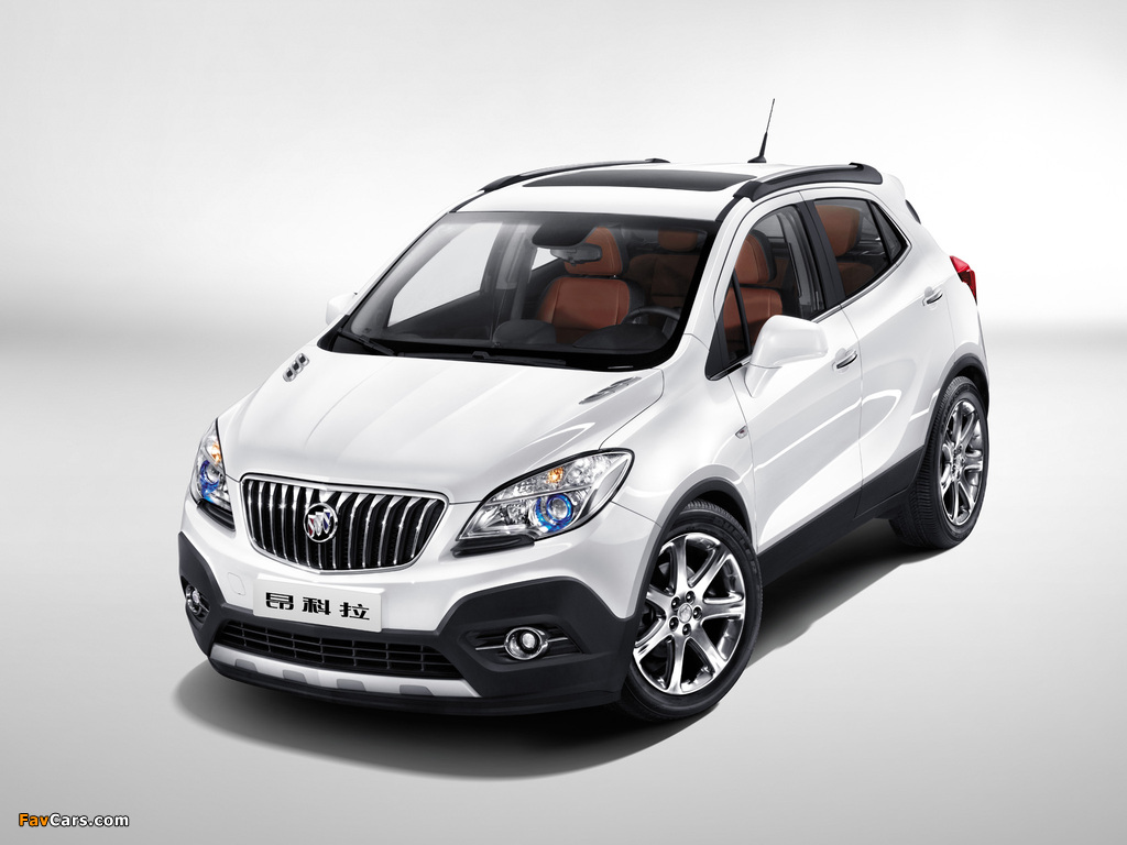 Images of Buick Encore CN-spec 2012 (1024 x 768)