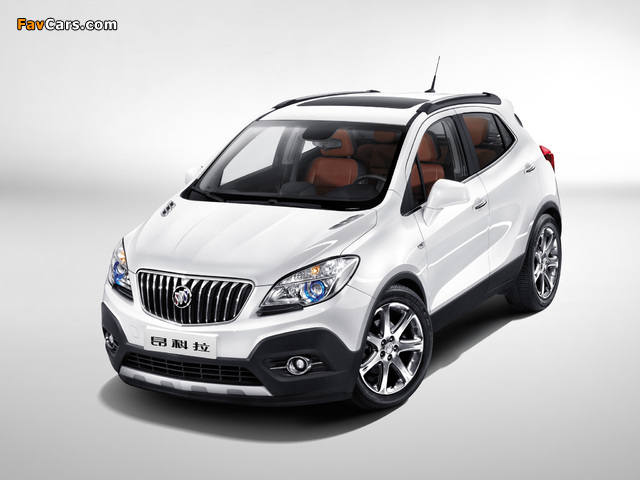 Images of Buick Encore CN-spec 2012 (640 x 480)