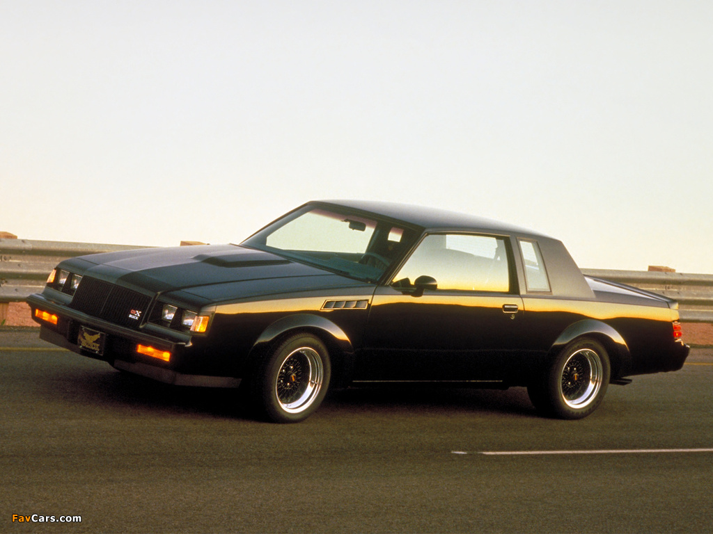 Buick GNX 1987 wallpapers (1024 x 768)