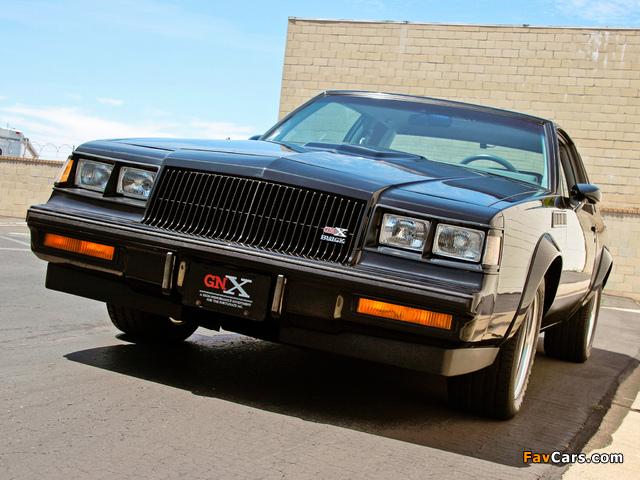 Pictures of Buick GNX 1987 (640 x 480)