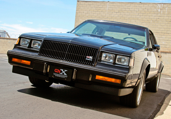 Pictures of Buick GNX 1987