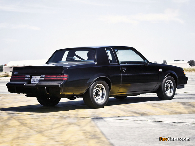 Buick Regal Grand National 1984–87 images (640 x 480)