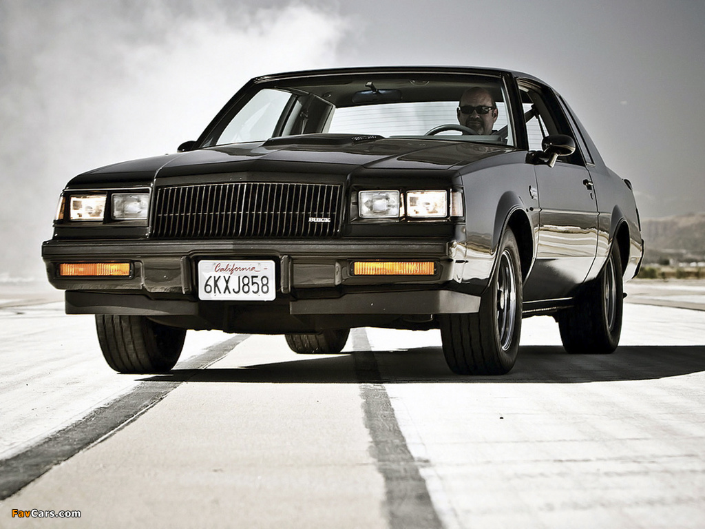 Buick Regal Grand National 1984–87 photos (1024 x 768)