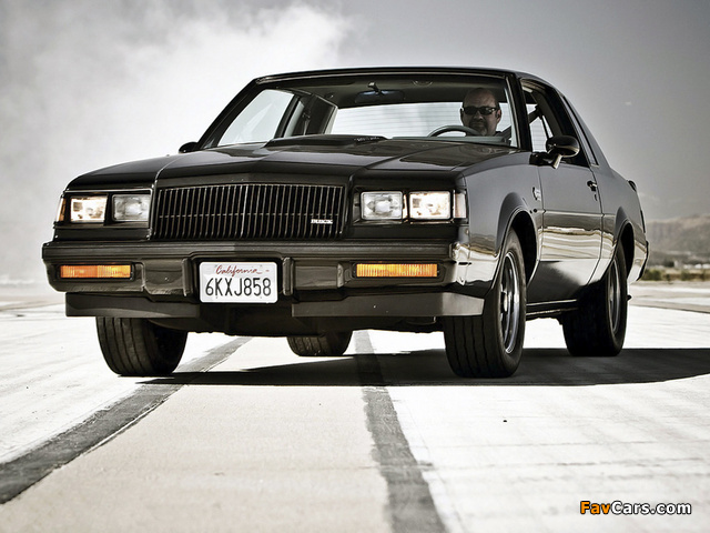 Buick Regal Grand National 1984–87 photos (640 x 480)