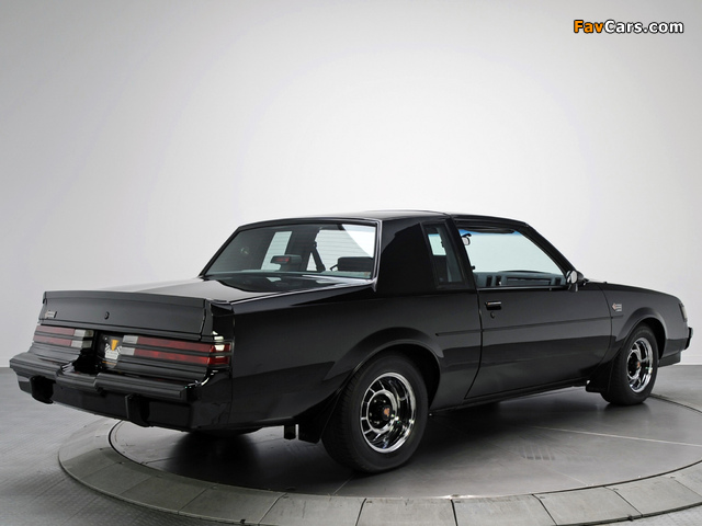 Pictures of Buick Regal Grand National 1984–87 (640 x 480)