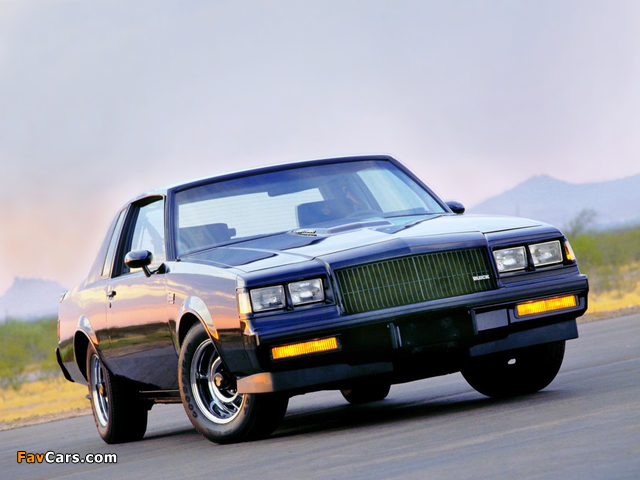 Buick Regal Grand National 1984–87 wallpapers (640 x 480)