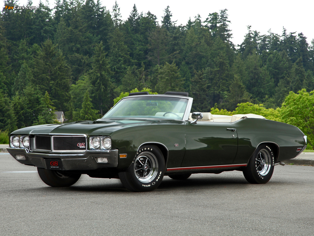 Buick GS 455 Convertible (44667) 1970 images (1024 x 768)