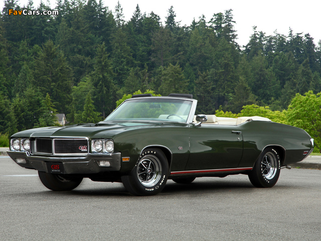 Buick GS 455 Convertible (44667) 1970 images (640 x 480)