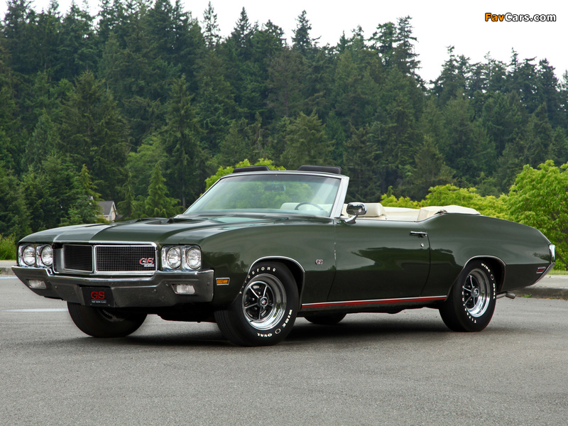 Buick GS 455 Convertible (44667) 1970 images (800 x 600)