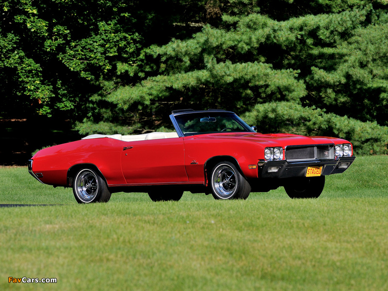 Buick GS Stage 1 Convertible 1970 images (800 x 600)