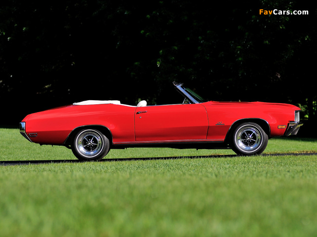 Buick GS Stage 1 Convertible 1970 pictures (640 x 480)