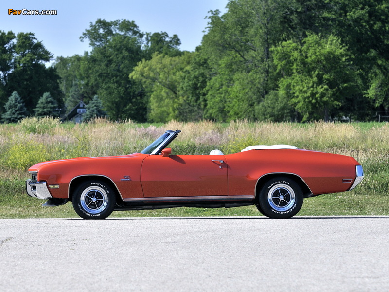 Buick GS 455 Stage 1 Convertible (43467) 1972 images (800 x 600)