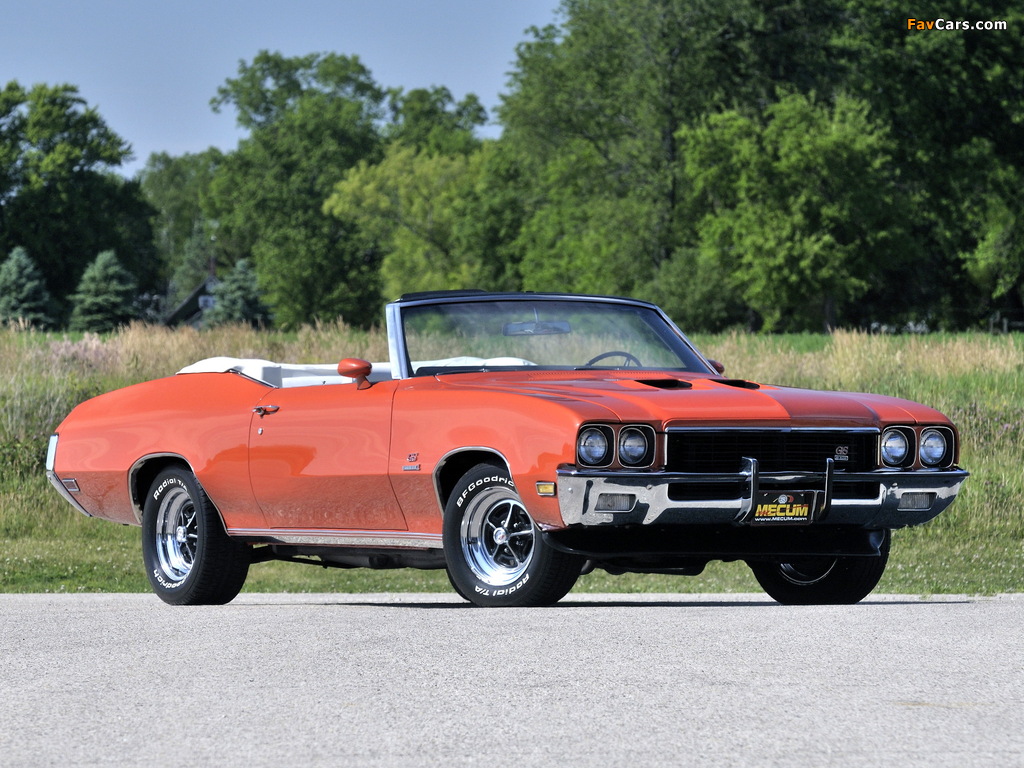 Buick GS 455 Stage 1 Convertible (43467) 1972 photos (1024 x 768)