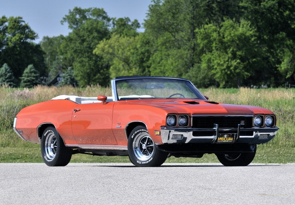 Buick GS 455 Stage 1 Convertible (43467) 1972 photos