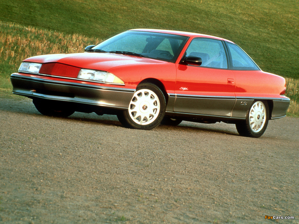 Buick Skylark GS Coupe 1992–95 photos (1024 x 768)