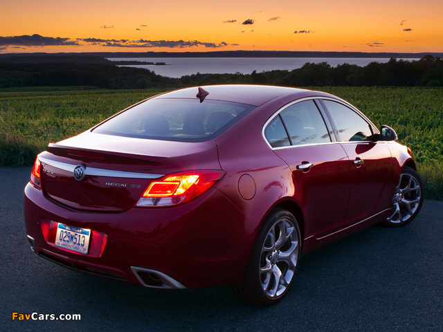 Buick Regal GS 2011–13 wallpapers (640 x 480)
