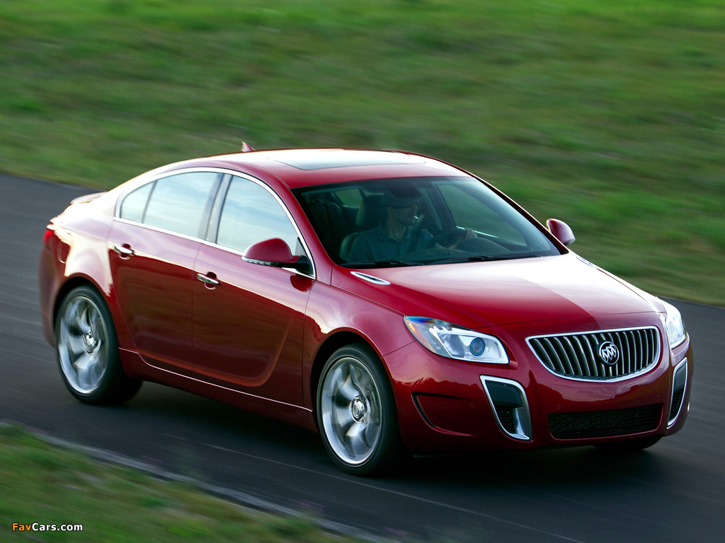 Buick Regal GS 2011–13 wallpapers (1024 x 768)