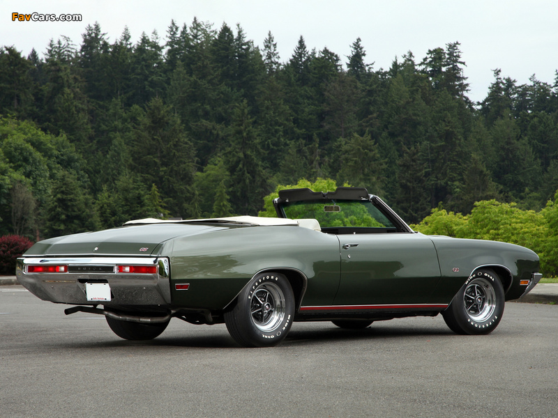 Images of Buick GS 455 Convertible (44667) 1970 (800 x 600)