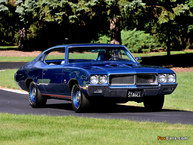 Pictures of Buick GS 455 Stage 1 (44637) 1970 (640 x 480)