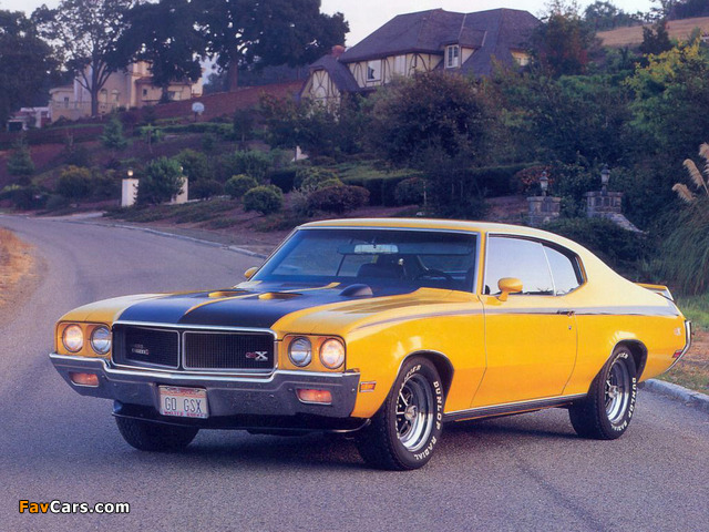 Pictures of Buick GSX 1970 (640 x 480)