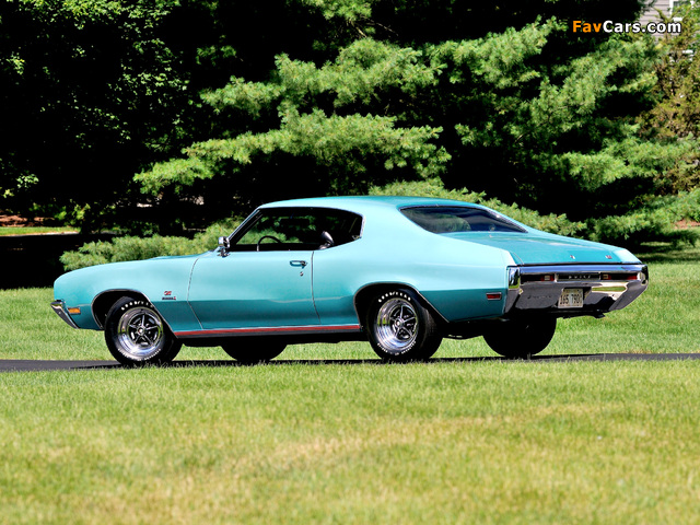 Buick GS 455 Stage 1 (44637) 1970 wallpapers (640 x 480)