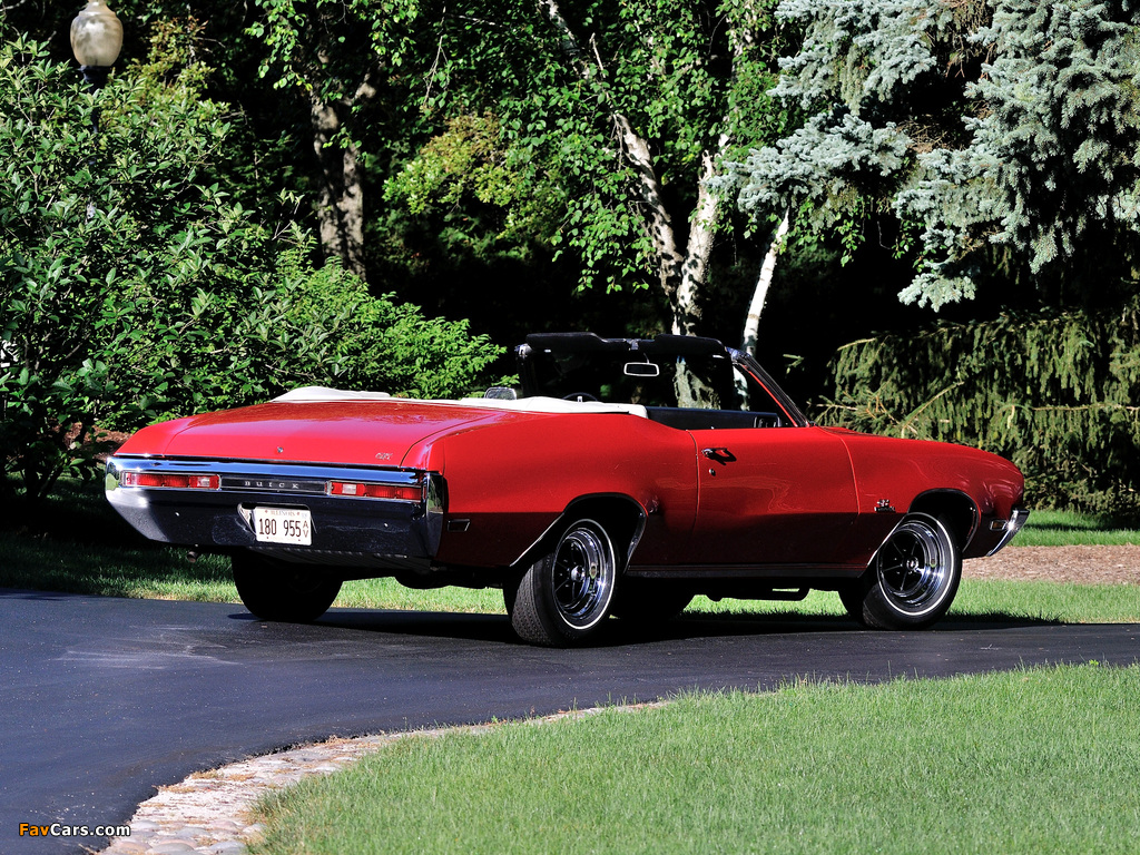 Buick GS Stage 1 Convertible 1970 wallpapers (1024 x 768)