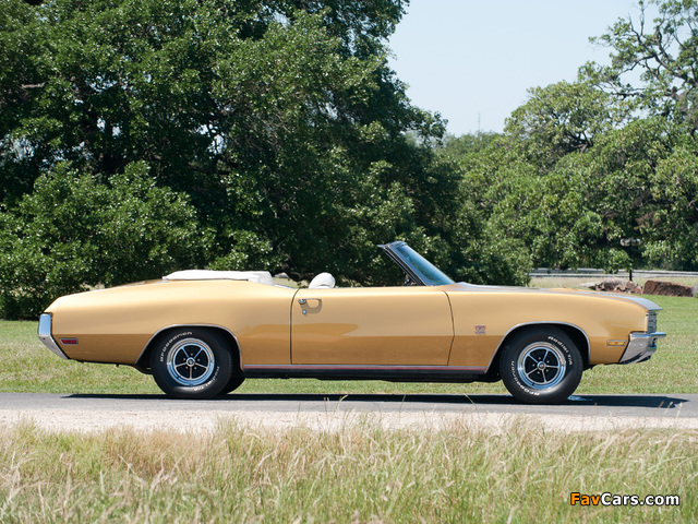 Buick GS 455 Convertible (43467) 1971 wallpapers (640 x 480)
