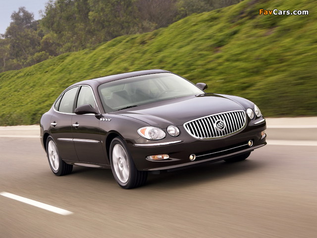 Buick LaCrosse Super 2008–09 wallpapers (640 x 480)