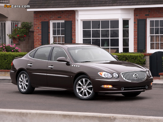 Images of Buick LaCrosse Super 2008–09 (640 x 480)