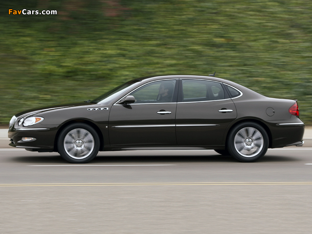 Pictures of Buick LaCrosse Super 2008–09 (640 x 480)