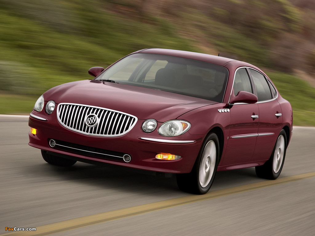 Buick LaCrosse Super 2008–09 wallpapers (1024 x 768)