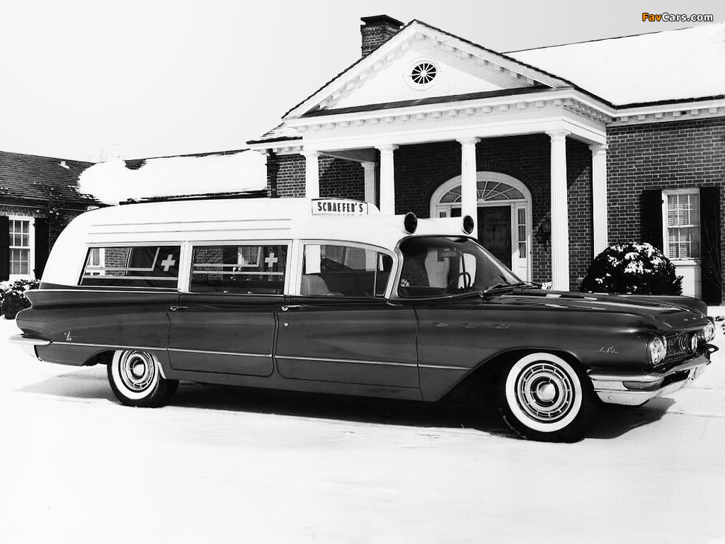 Buick LeSabre Ambulance by Cotner-Bevington 1960 pictures (1024 x 768)