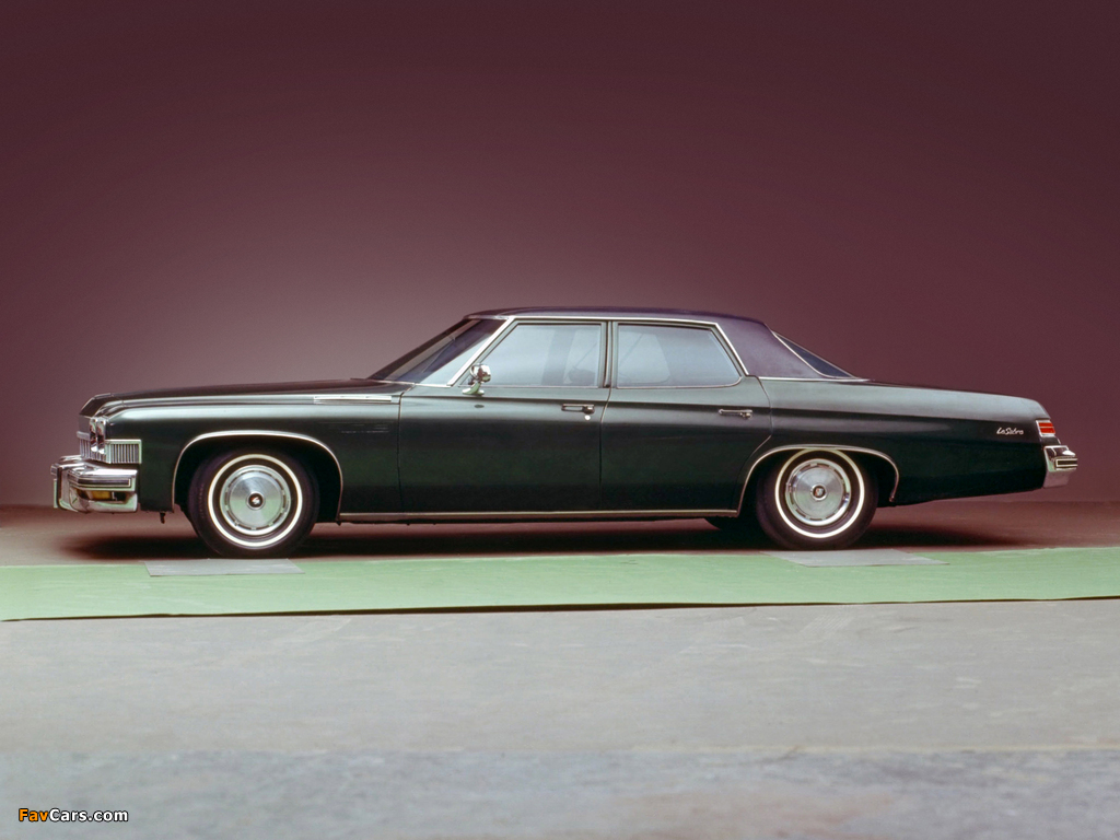 Buick LeSabre Sedan (4BN69) 1974 wallpapers (1024 x 768)