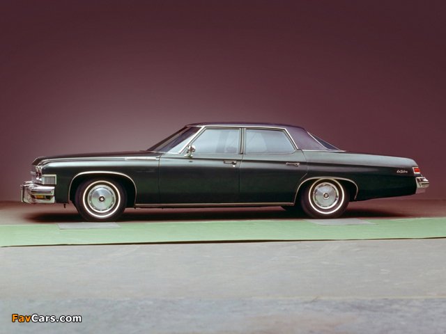 Buick LeSabre Sedan (4BN69) 1974 wallpapers (640 x 480)