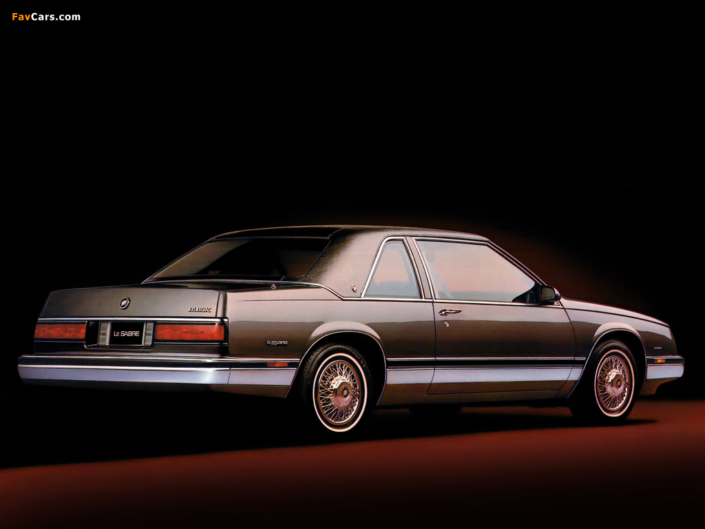 Buick LeSabre Limited Coupe 1988 photos (1024 x 768)