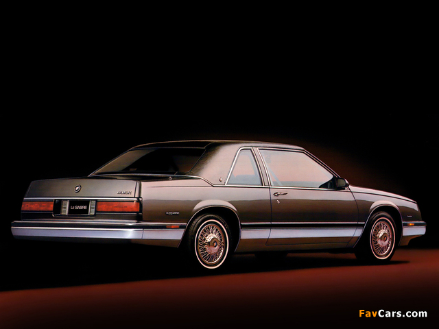 Buick LeSabre Limited Coupe 1988 photos (640 x 480)