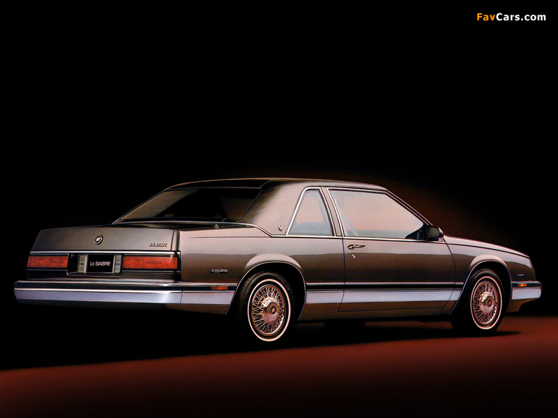 Buick LeSabre Limited Coupe 1988 photos (800 x 600)