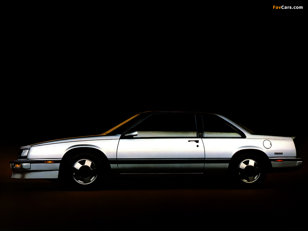 Images of Buick LeSabre Custom T-Type Coupe 1987–89 (1024 x 768)