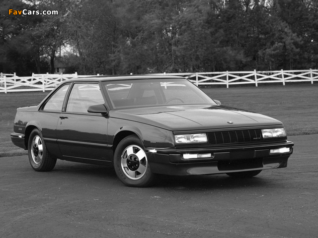 Photos of Buick LeSabre Custom T-Type Coupe 1987–89 (640 x 480)