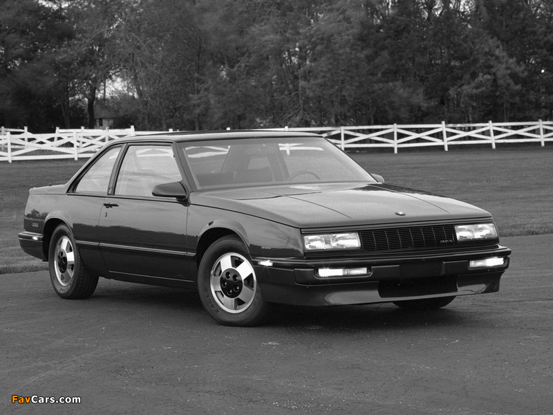 Photos of Buick LeSabre Custom T-Type Coupe 1987–89 (800 x 600)