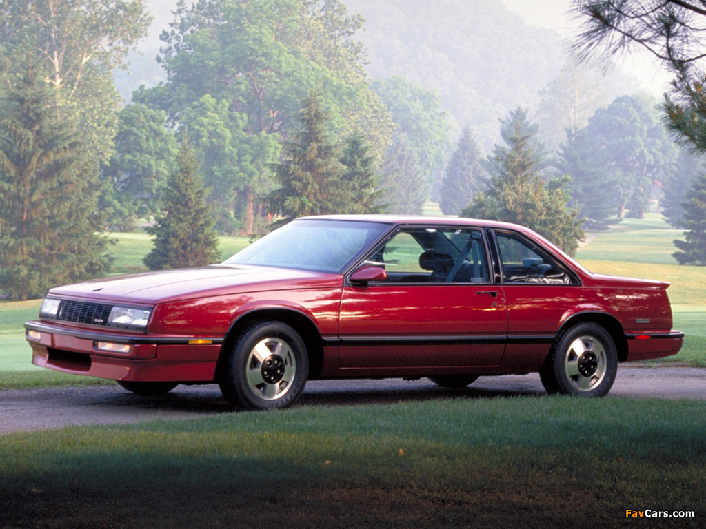 Buick LeSabre Custom T-Type Coupe 1987–89 wallpapers (1024 x 768)