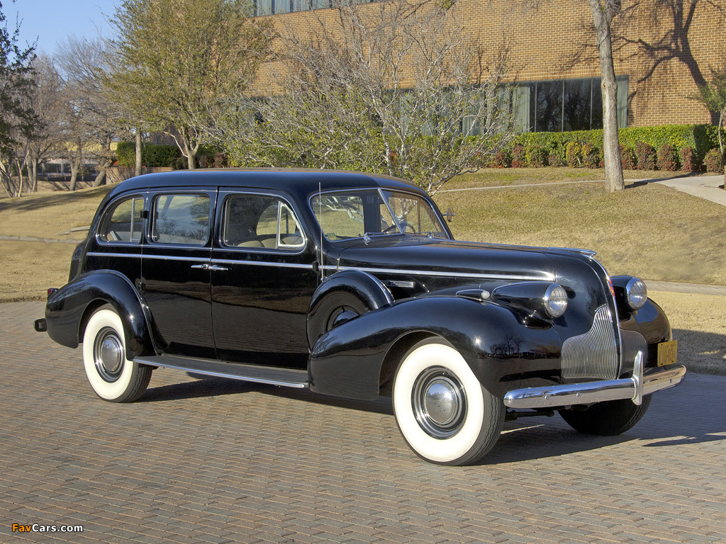 Buick Limited 8-passenger Touring Sedan (90) 1939 pictures (1024 x 768)