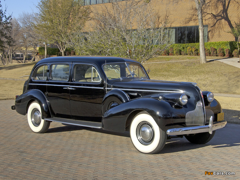 Buick Limited 8-passenger Touring Sedan (90) 1939 pictures (800 x 600)