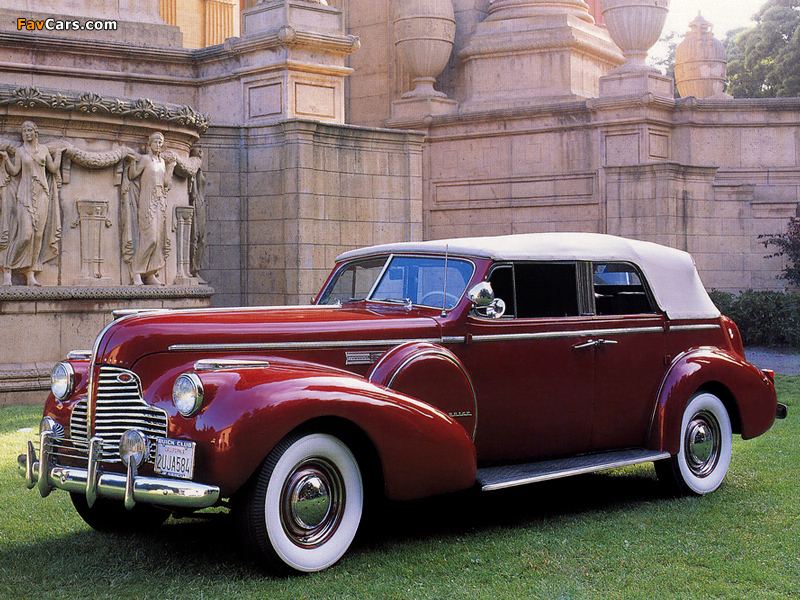 Buick Limited Sport Phaeton (80) 1940 wallpapers (800 x 600)