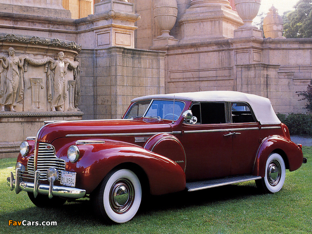 Buick Limited Sport Phaeton (80) 1940 wallpapers (640 x 480)