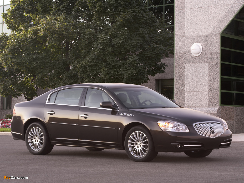 Buick Lucerne Super 2008–11 pictures (1024 x 768)