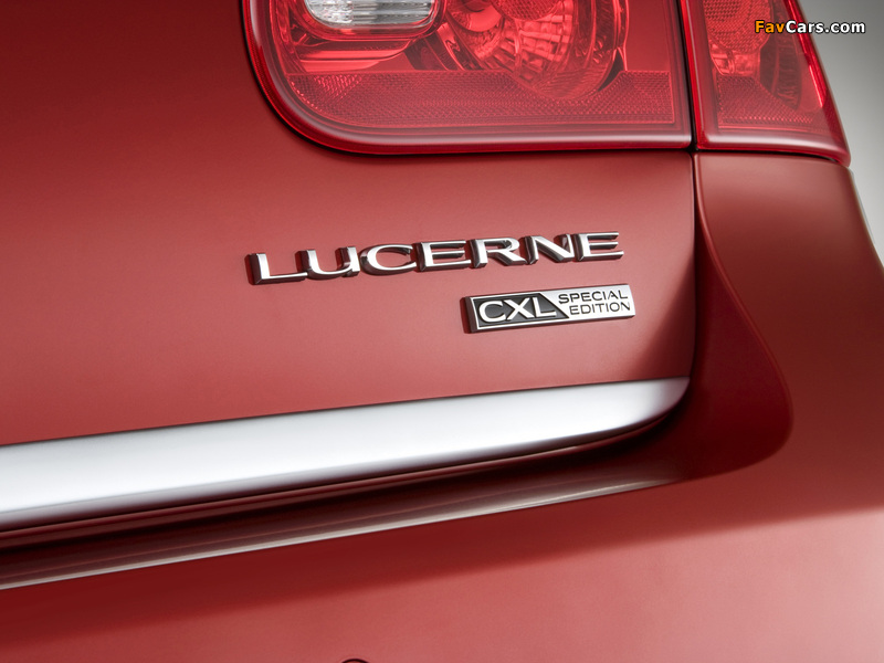 Photos of Buick Lucerne CXL Special Edition 2008 (800 x 600)