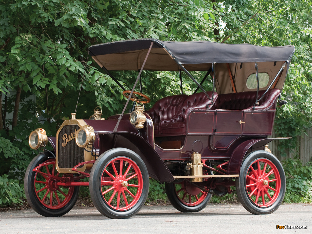 Buick Model D Touring 1906–07 photos (1024 x 768)